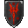 black shield