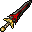a giant black sword