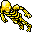 golden skeleton